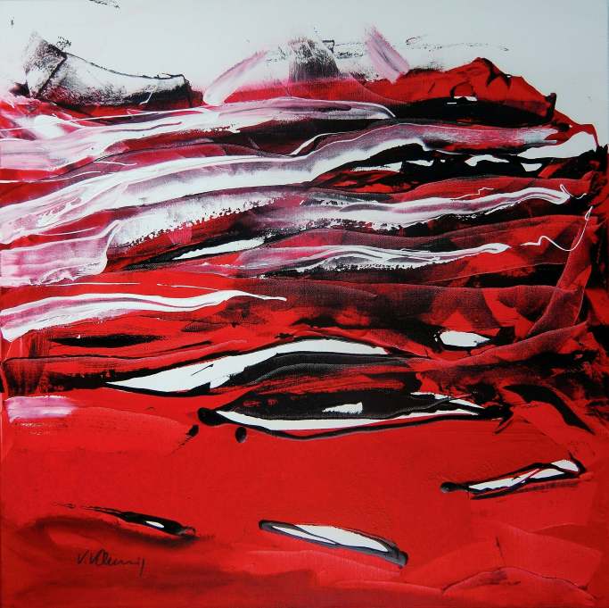 No. 364 Acrylic on canvas 80x 80 cm