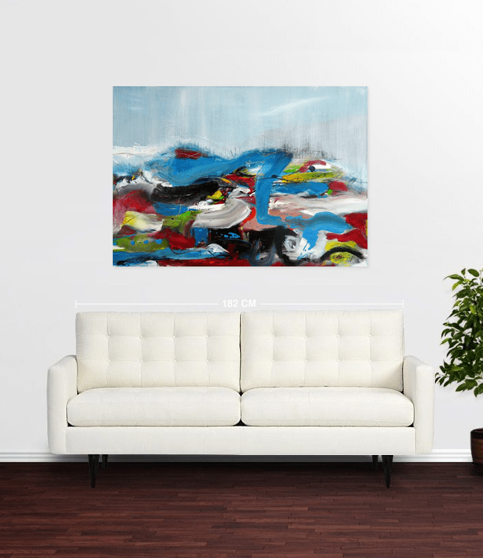 No. 408/ Eruption 2 at Saatchi