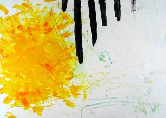 No. 413 *Be(e)loved Acrylic on canvas 140x 100 cm